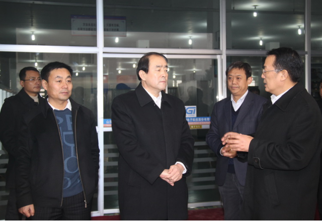济宁市委书记马平昌到开云电子体育公司莅临视察指导