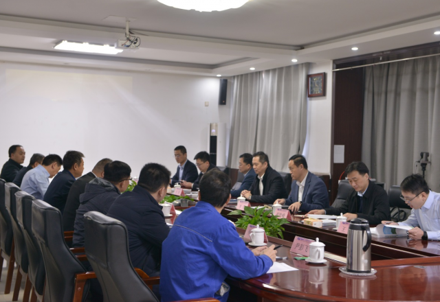 集团公司领导乐江华到开云电子体育公司调研指导工作