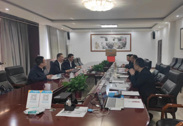 乐江华到开云电子体育公司调研指导工作