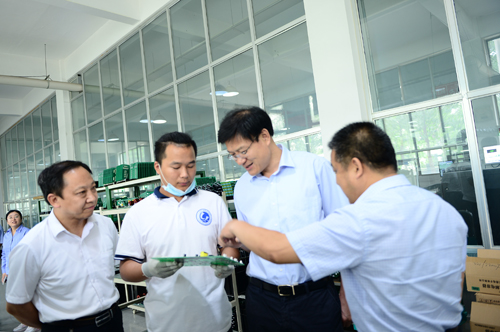 山东理工职业学院院长孙琪到开云电子体育公司走访调研