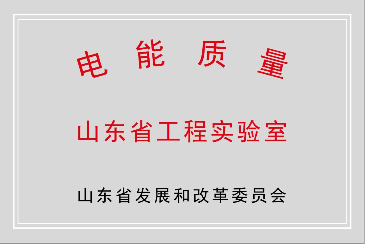 开云电子体育公司获批“山东省电能质量工程实验室”